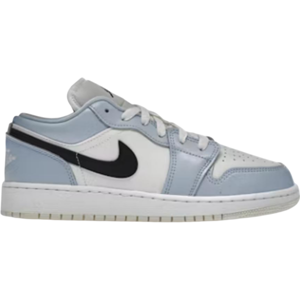 Jordan 1 Low Ice Blue Black (GS) - 554723-401 - Acquista su Shoes Clothing Store
