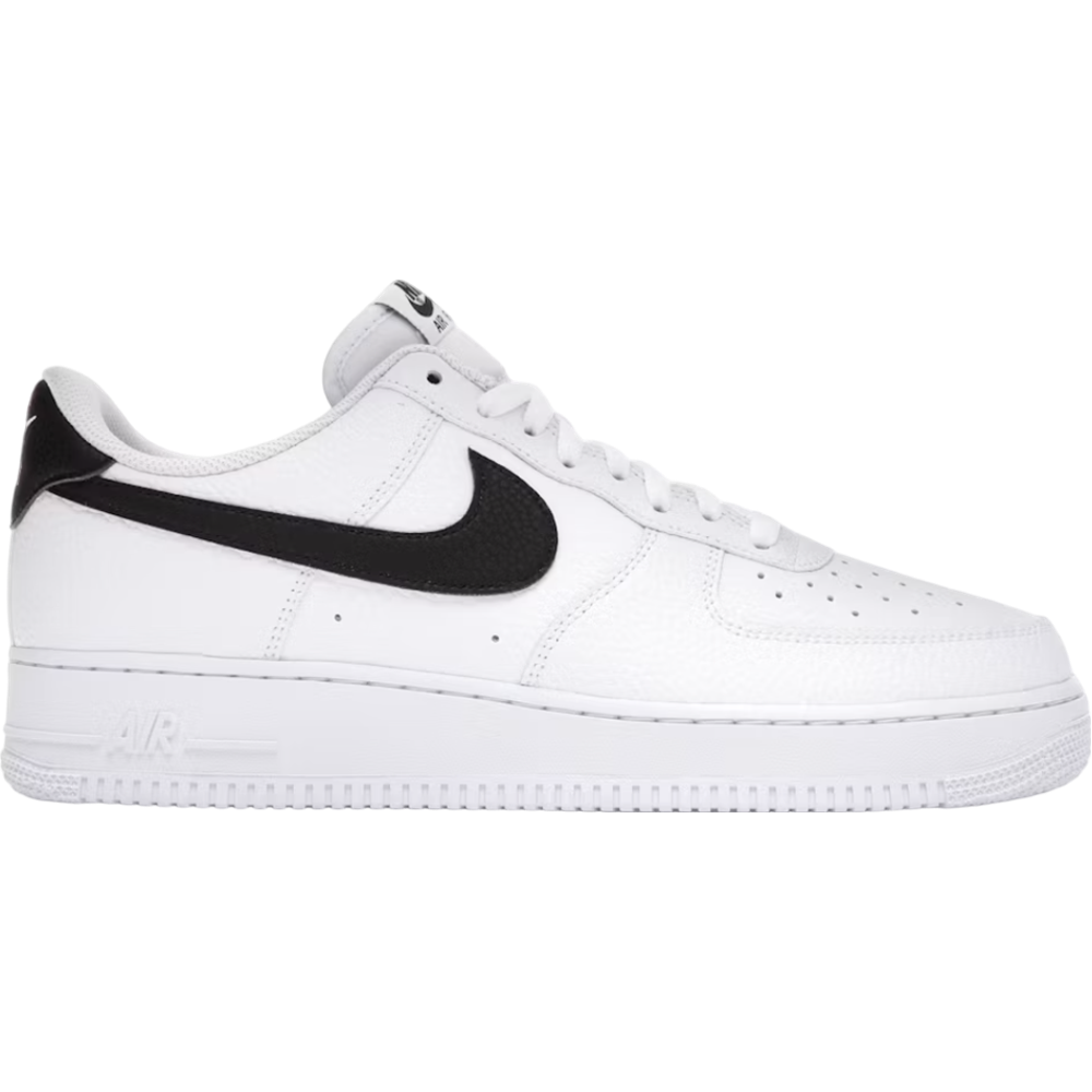 Nike Air Force 1 Low '07 White Black Pebbled Leather - CT2302-100 - Acquista su Shoes Clothing Store