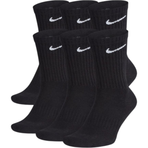 Nike Socks - Everyday Lightweight Crew Black 6-PACK - SX7666-010 - Acquista su Shoes Clothing Store