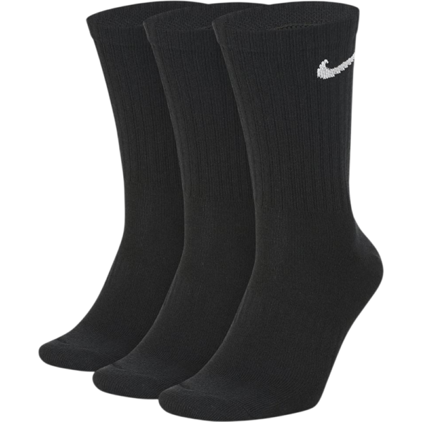 Nike Socks - Everyday Lightweight Crew Black 3-PACK - SX7676-010 - Acquista su Shoes Clothing Store