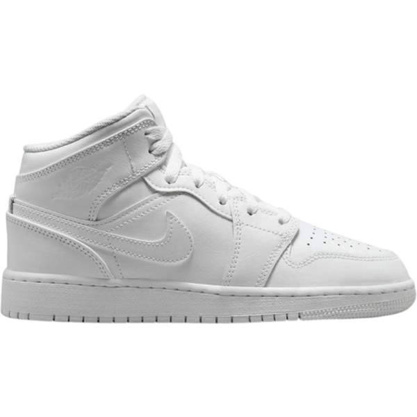 Jordan 1 Mid Triple White (2023) Jordan 1 Mid Triple White (2023) - 554725-136 - Acquista su Shoes Clothing Store