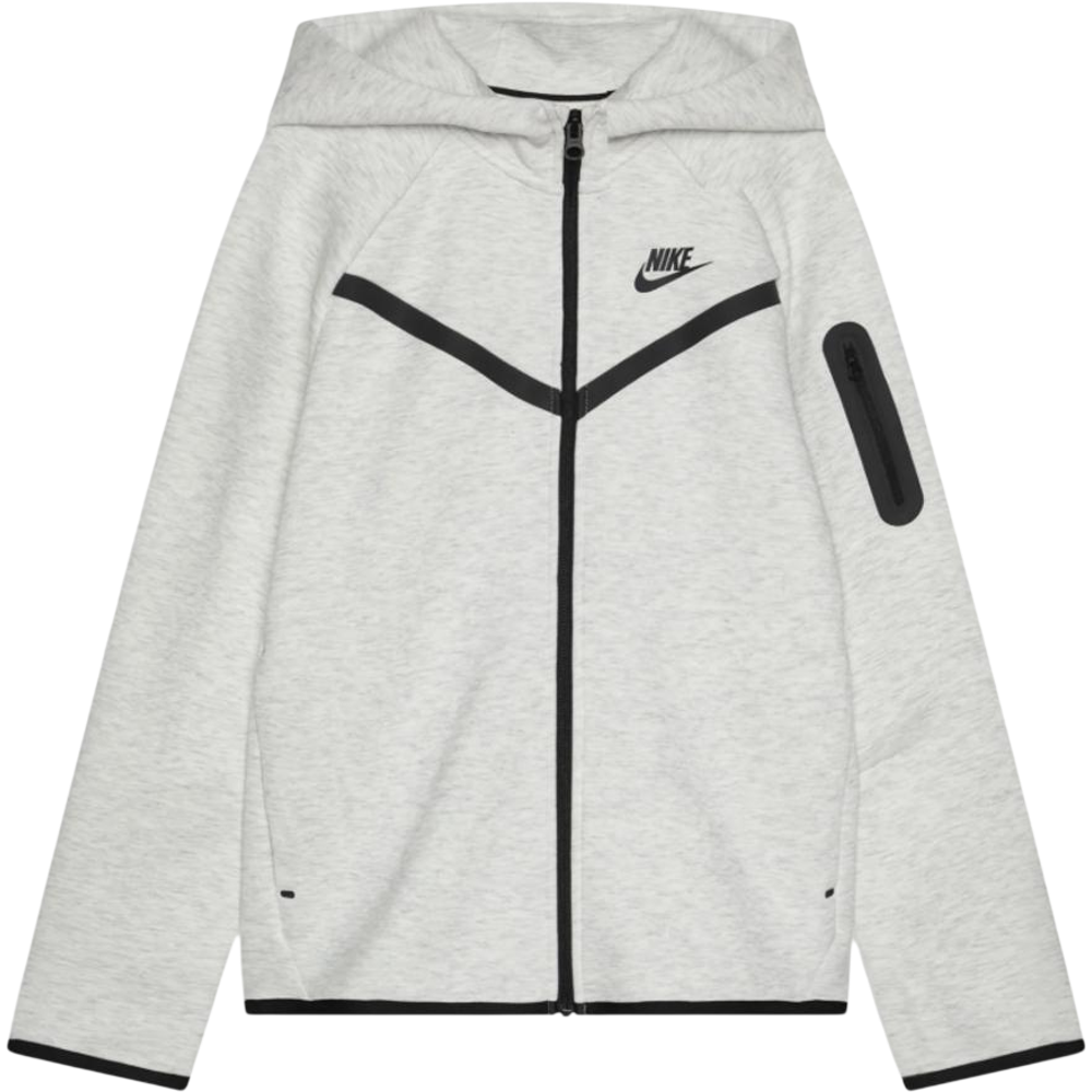Nike Sportswear Tech Fleece Full-Zip Hoodie Grey (GS) - HV5867-063 - Acquista su Shoes Clothing Store