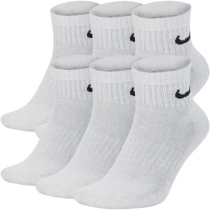Nike Everyday Cushioned Socks White (6 pack) - SX7669-100 - Acquista su Shoes Clothing Store