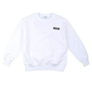 MSGM Felpa Bianca