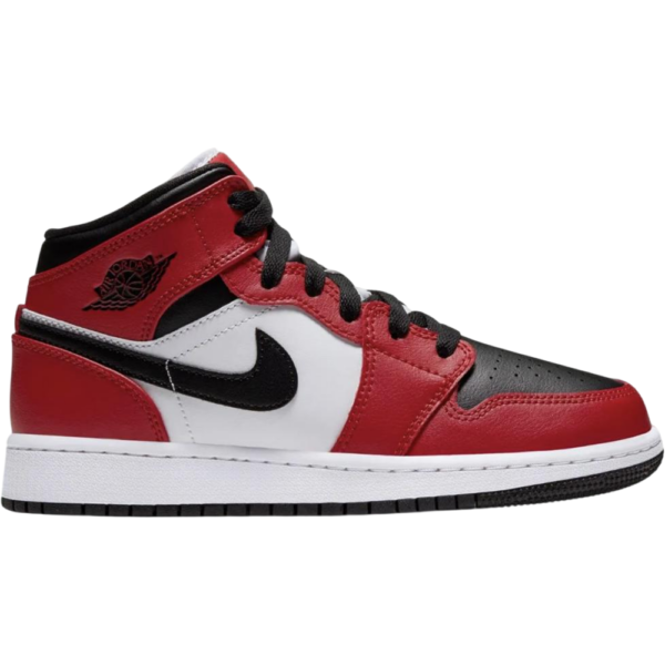 Jordan 1 Mid Chicago Black Toe (GS) Jordan 1 Mid Chicago Black Toe (GS) - 554725-069 - Acquista su Shoes Clothing Store
