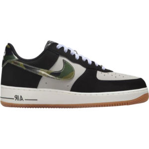 Nike Air Force 1 Low '07 LV8 Black Patent Camo Swoosh - HQ1967-100 - Acquista su Shoes Clothing Store