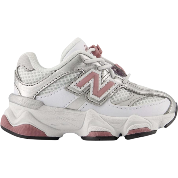 New Balance 9060 Bungee Lace White Rosewood Silver (TD) New Balance 9060 Bungee Lace White Rosewood Silver (TD) - I90606HV - Acquista su Shoes Clothing Store