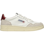 Autry Medalist Low White Red - AULM-LS43 - Acquista su Shoes Clothing Store