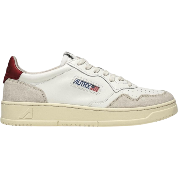 Autry Medalist Low White Red Autry Medalist Low White Red - AULM-LS43 - Acquista su Shoes Clothing Store