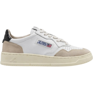 Autry Medalist Low White Black Beige - AULM LS21 - Acquista su Shoes Clothing Store