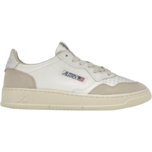 Autry Medalist White Beige Suede - AULM LS33 - Acquista su Shoes Clothing Store