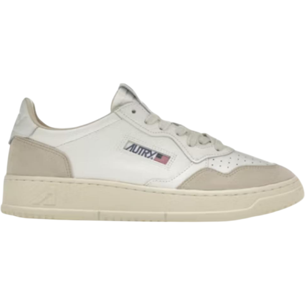 Autry Medalist White Beige Suede Autry Medalist White Beige Suede - AULM LS33 - Acquista su Shoes Clothing Store