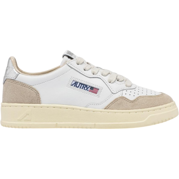Autry Medalist Low White Silver (Women's) Autry Medalist Low White Silver (Women's) - AULW-LS74 - Acquista su Shoes Clothing Store