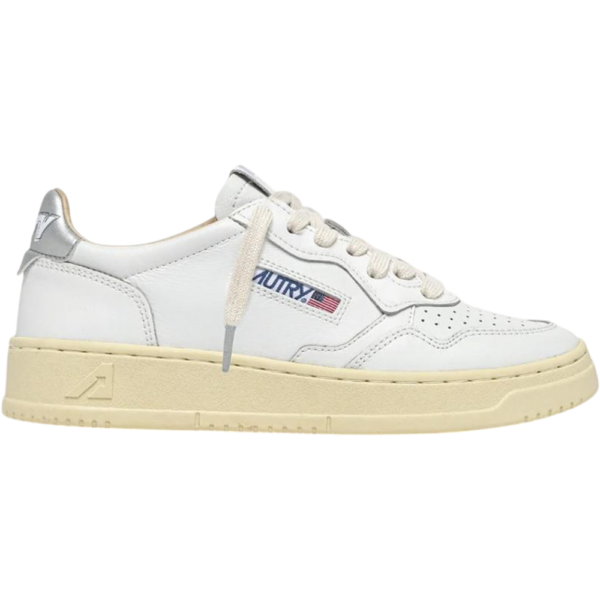 Autry Medalist Low White Silver (Women's) Autry Medalist Low White Silver (Women's) - AULW-TB02 - Acquista su Shoes Clothing Store