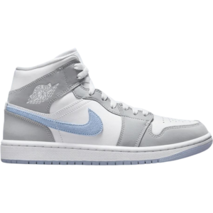 Jordan 1 Mid Wolf Grey Aluminum (Women's) - BQ6472-105 - Acquista su Shoes Clothing Store