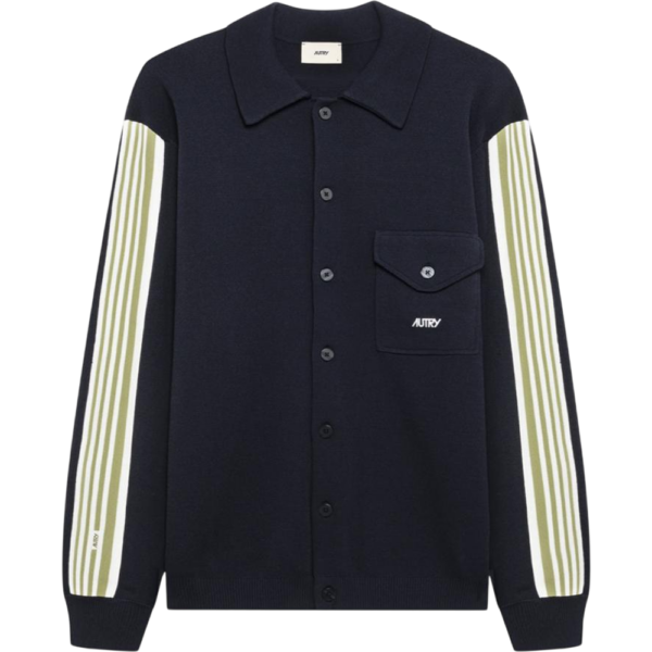 AUTRY KNITTED VISCOSE SHIRT JACKET MAN AUTRY KNITTED VISCOSE SHIRT JACKET MAN - JAPM-026B - Acquista su Shoes Clothing Store