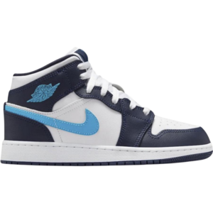 Jordan 1 Mid Obsidian Dark Powder Blue (GS) - DQ8423-404 - Acquista su Shoes Clothing Store
