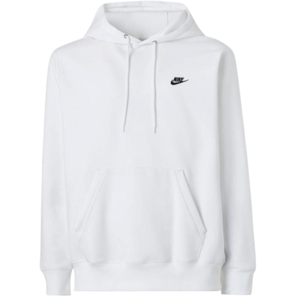 Nike Pullover Fleece Hoodie WHITE - FN3859-100 - Acquista su Shoes Clothing Store