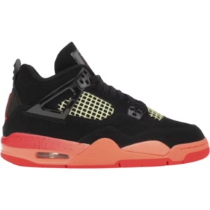 Jordan 4 Retro Black Infrared Barely Volt (GS) - II1271-001 - Acquista su Shoes Clothing Store
