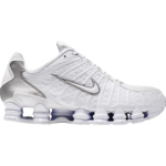 Nike Shox TL White/White/Metallic Silver