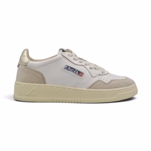 Autry Medalist Low White Gold (Women's)