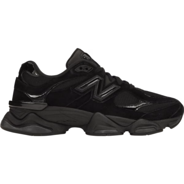 New Balance 9060 Triple Black Patent