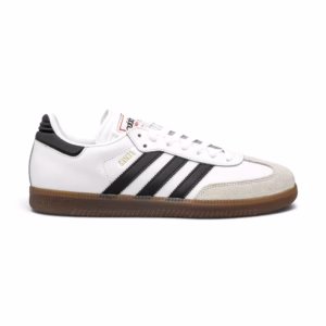 adidas Samba Indoor Cloud White Core Black Vivid Red