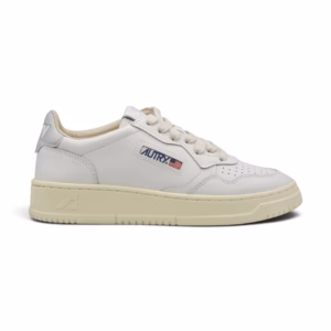Autry Medalist Low White Silver (Women's)