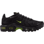 Nike Air Max Plus Black/Black/Volt Ice (GS)