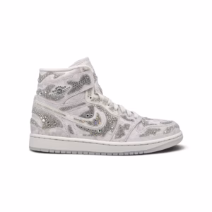 Jordan 1 Retro High OG Swarovski Vast Grey (Women's)