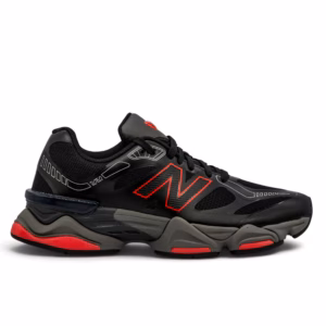 New Balance 9060 Black/Fire Cracker